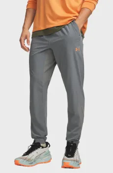 Мужские серые спортивные брюки M Explor Trail Run Pant Серый XXL Under Armour 6009550-710