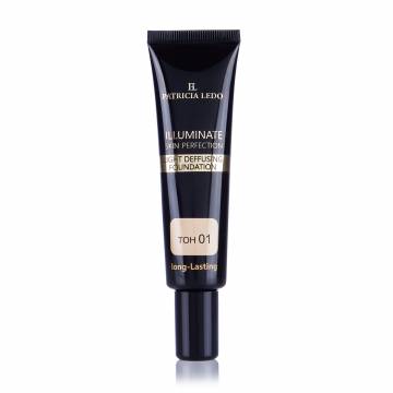 Суперстойкий тональный крем для лица Patricia Ledo Light Deffusing Foundation тон 01, 30 мл Суперстойкий тональный крем для лица Patricia Ledo Light Deffusing Foundation тон 01, 30 мл