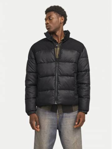 Jack&Jones Пуховик Moon 12256859 Чорний Regular Fit Jack&Jones Пуховик Moon 12256859 Чорний Regular Fit