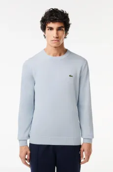 Мужской голубой свитер Голубой L-XL Lacoste AH1985J2G