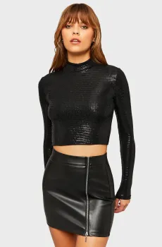Женский черный гольф Черный XS Tally Weijl STSPAMOSTRA3