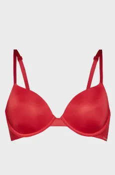 Женский красный бюстгальтер LIGHTLY Красный 34B Calvin Klein 000QF9005E