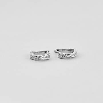 Серебряные серьги Minimal 520121б Серебряные серьги Minimal 520121б