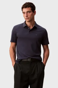 Мужское темно-синее поло SUPIMA Синий XL Calvin Klein LV04LB276G