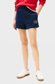 Женские темно-синие шорты REG Синий L Tommy Hilfiger WW0WW45518