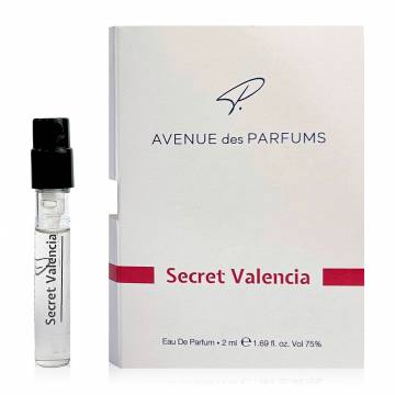 Avenue des Parfums Secret Valencia Парфюмированная вода женская, 2 мл (пробник) Avenue des Parfums Secret Valencia Парфюмированная вода женская, 2 мл (пробник)