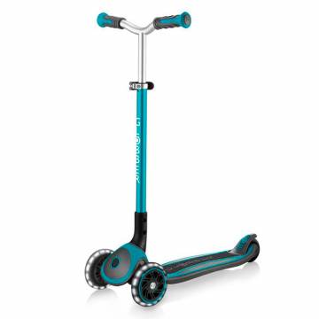 Самокат Globber Master lights бірюзовий (662-105-2) Самокат Globber Master lights бірюзовий (662-105-2)