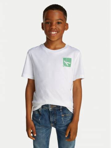 Calvin Klein Jeans Футболка Shifted IB0IB02351 Білий Regular Fit Calvin Klein Jeans Футболка Shifted IB0IB02351 Білий Regular Fit
