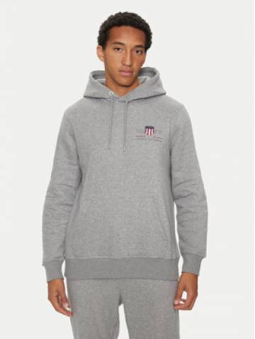 Gant Світшот Medium Archive Shield 2047084 Сірий Regular Fit Gant Світшот Medium Archive Shield 2047084 Сірий Regular Fit