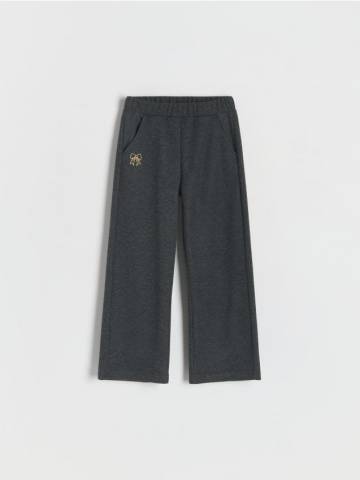 Reserved - GIRLS` TROUSERS - чорний - 727EG-99M Reserved - GIRLS` TROUSERS - чорний - 727EG-99M