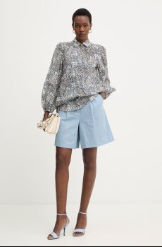 Шорты с добавлением льна Weekend Max Mara ECUBA