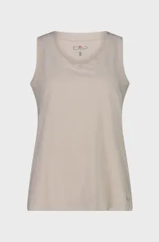 Женская бежевая майка Бежевый 40 CMP 35F7416-A238