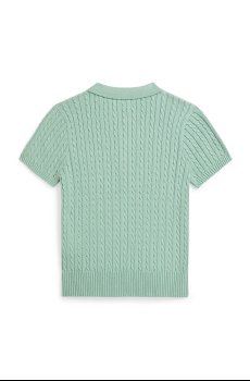 Детская хлопковая футболка Polo Ralph Lauren