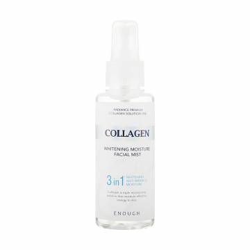 Отбеливающий мист для лица Enough Collagen Whitening Moisture Facial Mist 3 in 1 с коллагеном, 100 мл Отбеливающий мист для лица Enough Collagen Whitening Moisture Facial Mist 3 in 1 с коллагеном, 100 мл