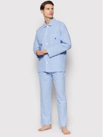 Polo Ralph Lauren Піжама 714514095001 Блакитний Regular Fit Polo Ralph Lauren Піжама 714514095001 Блакитний Regular Fit