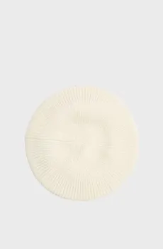 Женский белый берет Белый M Bimba Y Lola 232BAGO60.10070