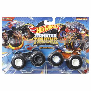 Набір автомоделей Hot Wheels Monster Trucks Позашляховики Bigbite vs Bigfoot (FYJ64/HWN62) Набір автомоделей Hot Wheels Monster Trucks Позашляховики Bigbite vs Bigfoot (FYJ64/HWN62)