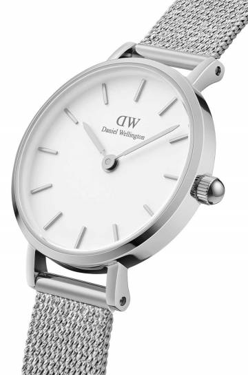 Часы Daniel Wellington Petite 24 Pressed Sterling женские цвет серебрянный Часы Daniel Wellington Petite 24 Pressed Sterling женские цвет серебрянный