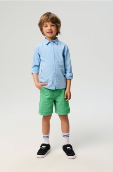 Джинсові шорти - свіжий зелений