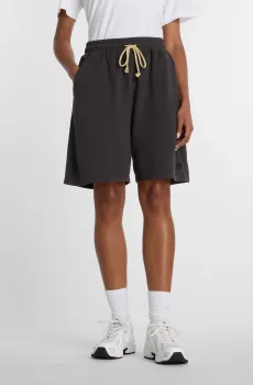 Женские темно-серые шорты Coastal Fleece Bermuda Short Черный S New Balance WB61H5V6ABR