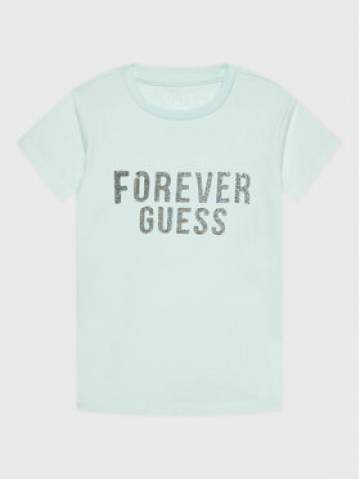 Guess Футболка K3RI05 K6YW3 Голубий Regular Fit Guess Футболка K3RI05 K6YW3 Голубий Regular Fit