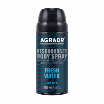 Дезодорант-спрей Agrado Fresh Water Deodorant Body Spray мужской, 150 мл Дезодорант-спрей Agrado Fresh Water Deodorant Body Spray мужской, 150 мл