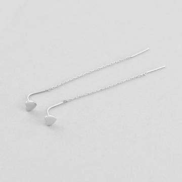 Серебряные серьги Minimal 520854 Серебряные серьги Minimal 520854