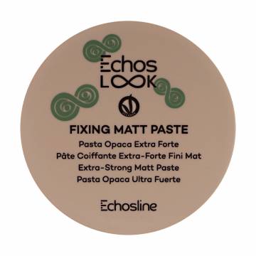 Фиксирующая матовая паста для волос Echosline Echos Look Fixing Matt Paste экстрасильной фиксации, 100 мл Фиксирующая матовая паста для волос Echosline Echos Look Fixing Matt Paste экстрасильной фиксации, 100 мл