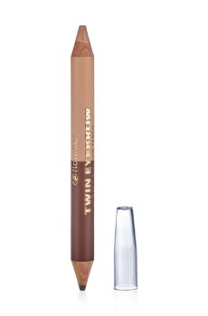 Двухсторонний карандаш для бровей Florelle Twin Eyebrow Pencil 20, 2.8 г