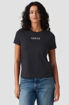 Женская черная футболка Черный S Levi’s® 17369;3091