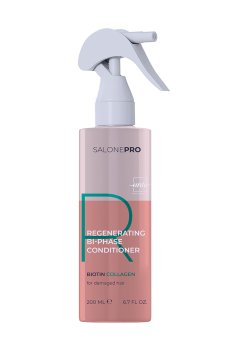 Двухфазный кондиционер для волос Unic Salone Pro Regenerating Bi-Phase Conditioner, 200 мл