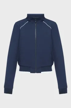 Женская темно-синяя спортивная кофта Синий XS Guess V6GQ05.K2916;A71W