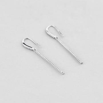 Серебряные серьги Minimal ЛК-0129р Серебряные серьги Minimal ЛК-0129р