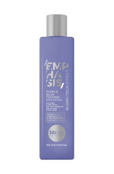 Питательный шампунь для волос BBcos Emphasis Blond-Tech Purple Blue Feeding Shampoo с фиолетово-синим пигментом, 250 мл
