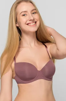 Женский лиловый бюстгальтер 108С Розовый 70C brabrabra SLZ19801108