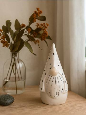 Різдвяна прикраса - білий