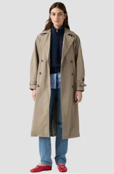 Женский бежевый тренч Бежевый L Levi’s® 006RW;0001
