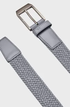 Мужской серый ремень M Braided Golf Belt Серый XXL Under Armour 1387746-035