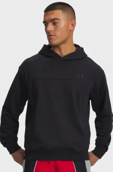 Мужское черное худи UA Rival LW Hoodie Черный M Under Armour 6012335-001