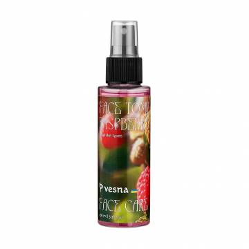 Тоник для лица Vesna Face Care Raspberry Face Tonic против пигментации, для всех типов кожи, с малиной и ниацинамидом, 100 мл Тоник для лица Vesna Face Care Raspberry Face Tonic против пигментации, для всех типов кожи, с малиной и ниацинамидом, 100 мл
