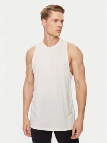 adidas Технічна футболка IS3716 Écru Regular Fit adidas Технічна футболка IS3716 Écru Regular Fit
