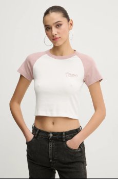 Хлопковая футболка Hugo Blue