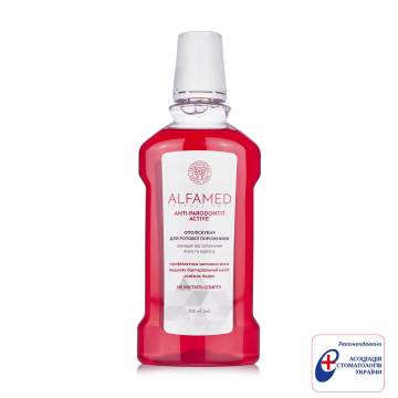 Ополаскиватель полости рта ALFAMED Professional Anti-Parodontit Active, 500 мл Ополаскиватель полости рта ALFAMED Professional Anti-Parodontit Active, 500 мл