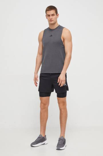 Футболка для тренинга adidas Performance D4T цвет серый Футболка для тренинга adidas Performance D4T цвет серый
