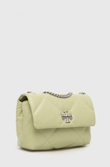 Кожаная сумочка Tory Burch цвет зелёный Кожаная сумочка Tory Burch цвет зелёный