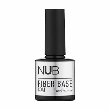 База для гель-лака NUB Fiber Base Coat с армирующими волокнами, 01 Milk, 8 мл База для гель-лака NUB Fiber Base Coat с армирующими волокнами, 01 Milk, 8 мл