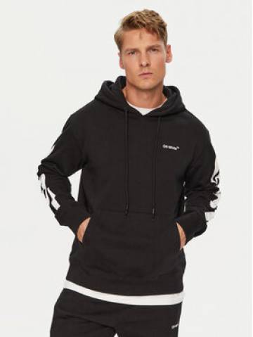 Off-White Світшот OMBB097S22FLE0091001 Чорний Regular Fit Off-White Світшот OMBB097S22FLE0091001 Чорний Regular Fit