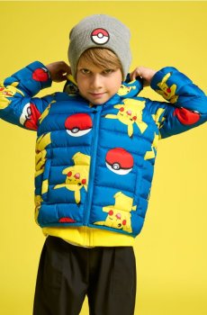 Стьобана куртка Pokémon - mid blue