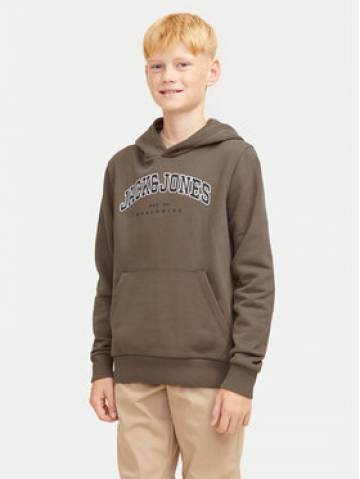Jack&Jones Junior Світшот Caleb 12259564 Коричневий Relaxed Fit Jack&Jones Junior Світшот Caleb 12259564 Коричневий Relaxed Fit