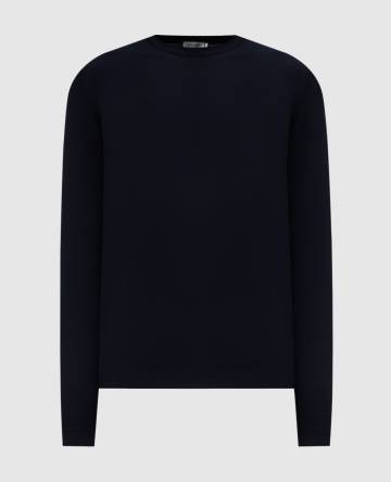 Синий джемпер из кашемира